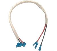 Wiring Harness for Air Conditioner Compressor Pure Copper Core Connector 44cm Flame Retardant Cable for Midea for haier AC Parts(2-3HP)