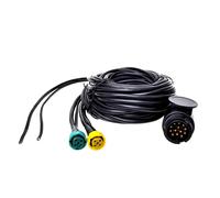 Wiring Harness Trailer Cable 9m Plug 13-Pin 2x Connector 5-Pin Outlet 6m