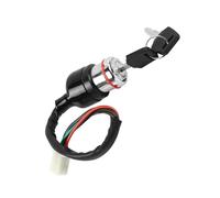 Wiring Loom CDI Ignition Coil Ignition Key Switch 6 Wires On Off Lock For 50cc 70cc 90cc 110cc 125cc ATV Quad Dirt Bike Motorbike Go Kart Motorcycle