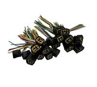 Wiring Loom CDI Ignition Coil Motorcycle Bicycle CDI 8-pin 6-pin Ignition Connector Igniter Plug For For Hoju(12 pcs 6-ping)