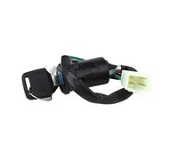 Wiring Loom CDI Ignition Coil Universal 4 Pin Lock Key Ignition Switch Replacement For 50cc 70cc 90cc 110cc 125cc ATV Kart Quad Bike(B)