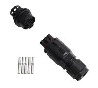 Wiring Made Easy with Tool Operation of 35 Pin Water Resistant Cable Connectors Reliable Connections Everywhere (5PPF+5PCM)