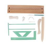 wiroouia Book Binding Kit - Handmade Book Binding Punch Guide Tool - Binder Portable Sewing Supplies for Kids Enthusiasts Students Classroom School Adults File Notebooks