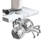 wiroouia Disco Ball Decor,Spider Shaped Disco Balls Decoration Mirror - Lightweight Cute Pendant Ornaments Centerpieces for Birthday Prom Homecoming Christmas Wedding Graduation Party