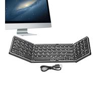 wiroouia Folding Keyboard | Multi-language Support Multi-System Keyboard | Multi-language Multi-Device Small Keyboard for Tablet And Smart Phone