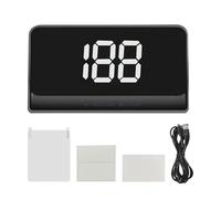 wiroouia Heads Up Display for Cars,HUD Display Car Windshield | Windshield Speed Monitor for Highway Driving Road Trips Traffic Congestion City Navigation Daily Commuting Travel Vacation Bicycles SUVs