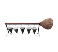 wiroouia Witch Serving Bowl Stand - Candy Bucket Halloween Party Decor,Novelty Snack Dessert Storage Stand Candy Holder for Backyard Home Camping BBQ