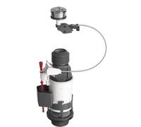 Wirquin 10120446 Jolly Dual Flush Cistern Valve - Multicoloured, dual flush mechanism