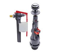 Wirquin, Grey 10723887 Aquacontrol Flush Mechanism and Jollyfill Float Valve Set