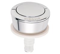 Wirquin 10724090 Jollyflush Single Flush Chrome Toilet Push Button 19007001, Multi-Colour