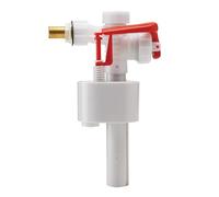 Wirquin 10724127 Toilet Flush Valve Float Valve with Side Feed F89, White