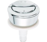 Wirquin 19008001 Jollyflush Dual Flush Chrome Toilet Push Button -...