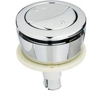 Wirquin 19008001 Jollyflush Dual Flush Chrome Toilet Push Button - Multi-Colour