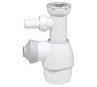 Wirquin 30718741 - All-in-1 - Universal Siphon for Sink/Washbasin - White