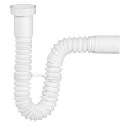 Wirquin 30718743 - Extendable Connector for D40 Washbasin White