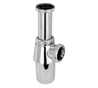 Wirquin 30718960 Siphon for Washbasin 1 4 d32 Brass Chrome