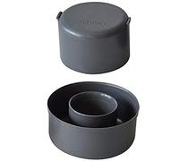 Wirquin 30719156 Extra Flat Shower Waste Pan and Bell - Grey