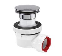 Wirquin 30721530 XS Pure, Ultra-Compact Complete Set for washbasin ø32 (Quick Clac), Chrome-Plated, Norme