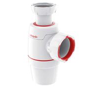 Wirquin 30722154 Neo D40 Zero Leak Basin Siphon, White