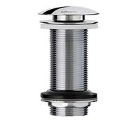 Wirquin 30723416 Brass Quick Clac Basin Waste 100mm Without Overflow