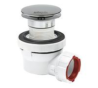 Wirquin 30721531 30721531-XS Pure Complete Ultra-Compact Set for Basin Diameter 32 (Free Drain), Chrome-Plated, Norme