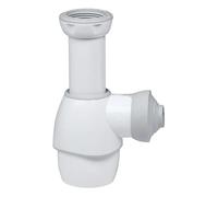 Wirquin 31180002 Universal Siphon for Basin White/Grey