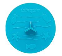 Wirquin 39222301 Frisby Universal Sink Plug Diameter 105 mm, Blue, 39222101