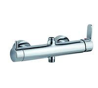 Wirquin 60721398 Touch Mechanical Mixer Tap with High Outlet 1/2 Inch, Chrome-Plated, Norme