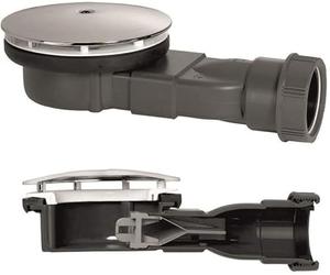 Wirquin 90 mm Slim Shower Waste Membrane Trap 40 mm Height