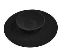 Wirquin Black Universal 2In1 Kitchen Sink Plug/filter 110mm Stick Function Easy Use