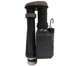 Wirquin DSD7125 Macdee Metro Rapid D-Shape Siphon C-Link, Grey/White, 7.5/2.25-Inch