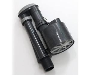 Wirquin DSY7125 Macdee Metro Rapid Round Siphon C-Link, Grey/White, 7.5/2.25-Inch