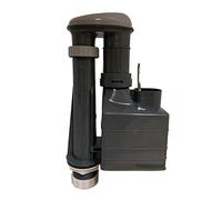 Wirquin DSY8125 Macdee Metro Rapid Square Siphon C-Link, Grey/White, 9/2.25-Inch