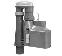 Wirquin DSY8725 Macdee Metro Rapid Oblong Siphon C-Link, Grey/White, 7.5/2.25-Inch