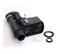 Wirquin DSY8825 Macdee Metro Rapid Oblong Siphon C-Link, Grey/White, 8/2.25-Inch