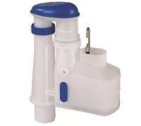 Wirquin DSY9025 Macdee Metro Rapid Oblong Siphon C-Link, Grey/White, 9.5/2.25-Inch