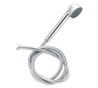 Wirquin Emeraude 64010001 Duo Shower Head 1 Jet, Silver, 64010101
