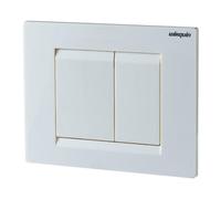 Wirquin Essential White Flush Plate