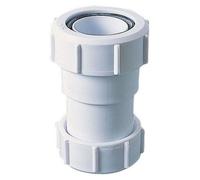Wirquin Eu To Uk 40mm (1 1/2) Waste Pipe Compression Adaptor Conversion