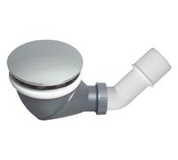 Wirquin James Multi Directional Shower Waste Drain 90mm 360 degree with Cap Cover