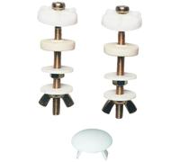 Wirquin Metal Float Valve, Model 19021009, Stainless Steel Body, Gray, Plumbing Screws