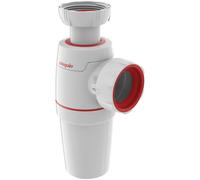 Wirquin Neo Standard Bottle Sink Trap With Adjustable Height White 1½" 150G