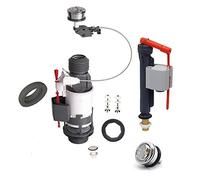Wirquin Pro Jollyflush Universal Brass Bagged Kit / 10120268 Dual Flush Cistern Valve