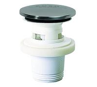 Wirquin Quick-Clac 30724029 Basin Waste with Flap Chrome Grey