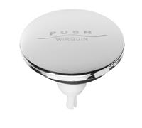 Wirquin SP9260 Quick Clac Chrome Bath and Basin Click Waste Push Down Replacement Top - Multi-Colour