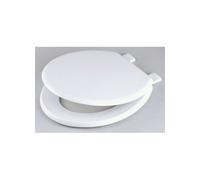 Wirquin White Celmac Emerald Wc Seat - Standard Close, Plastic Hinges