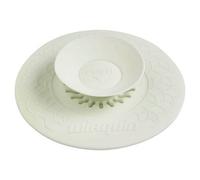 Wirquin White Universal 2In1 Kitchen Sink Plug/filter 110mm Stick Function Easy Use