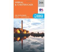 Explorer 266 Wirral & Chester Map With Digital Version - Orange, Orange One Size