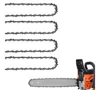 WIRSHO 4 Pieces 16 Inch Chainsaw Chain for 16 Inch (40cm) Bar | 56 Drive Links | 3/8" LP | 0.050" (1.3mm) Gauge | Replacement Chain Saw Blade fits for STIHL Husqvarna Titan Black & Decker Einhell