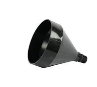 WirthCo 32410 Funnel King 1" Thread Polyethylene Drum Funnel - 3 Quart Capacity, 1” Thread, Black
